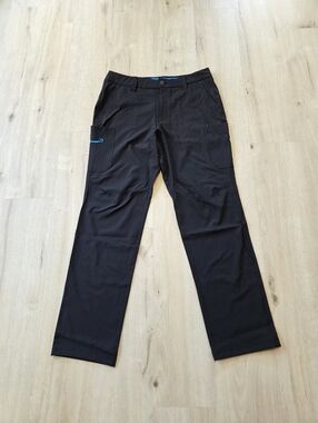 Amazon Luly Yang Cargo Pants Men's Size L Black Straight Uniform Workwear